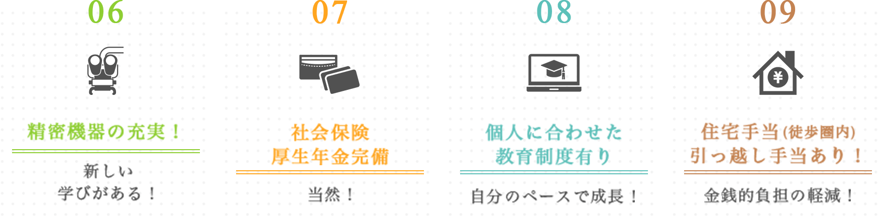 働きやすさ６～９